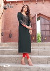 Styli Vol 2 By Mittoo Designer Rayon Embroidery Kurtis Wholesale Price in Surat
